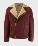 Men-Aviator-Burgundy-Suede-Leather-Jacket-Falcon-jacket-001