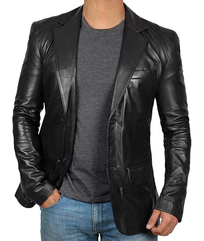 mens-notch-lapel-black-blazer-leather-jacket-falcon-jacket-006