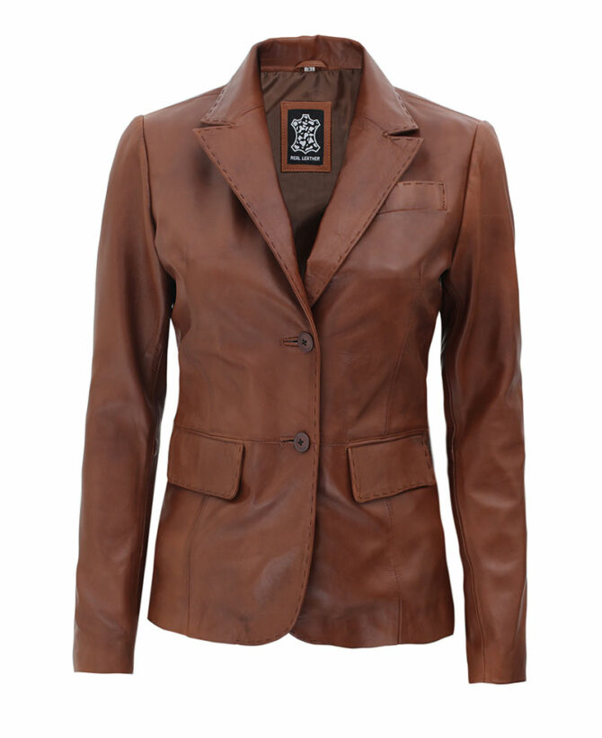 women-notch-lapel-brown-blazer-leather-jacket-falcon-jacket-001