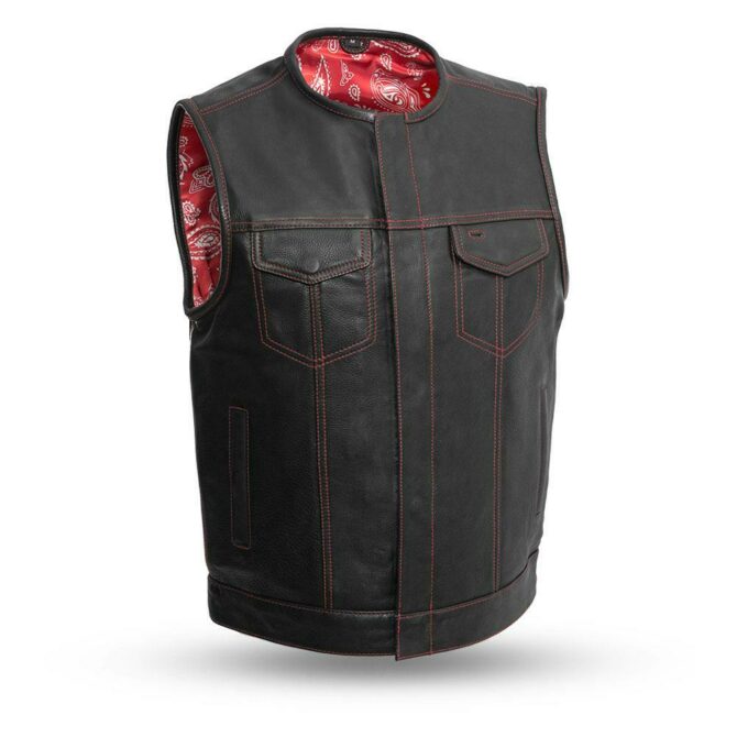 mens-bandit-black-biker-leather-vest-falcon-jacket-003